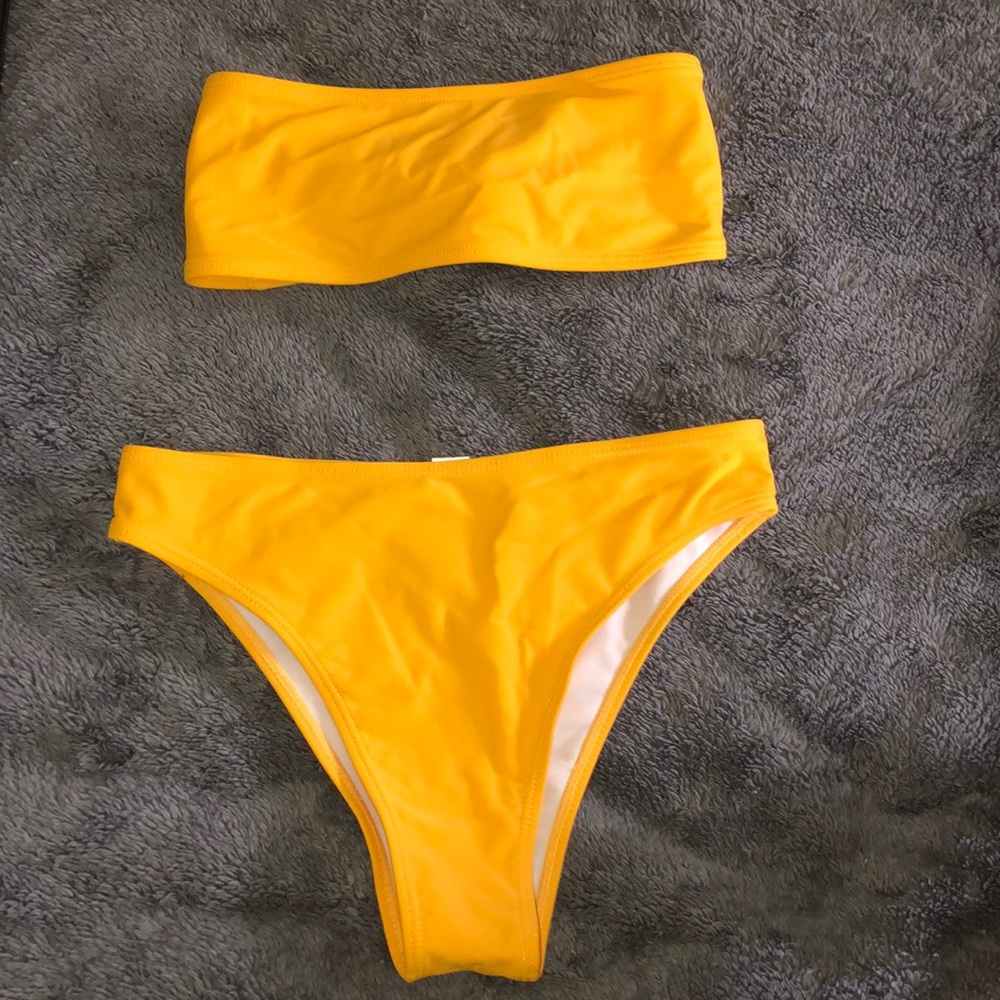 Yellow Swimsuit